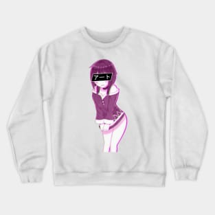 Aesthetic Japanese Girl 8 Crewneck Sweatshirt